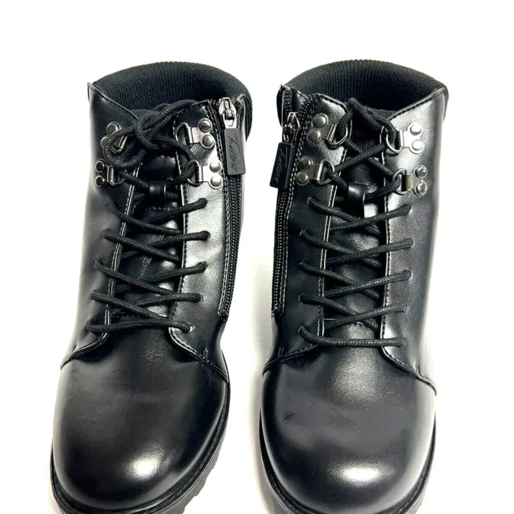 Trotters Womens Becky 2.0 Boot Black Size 8 M